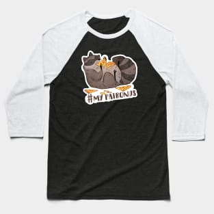 Hungry Raccoon Baseball T-Shirt